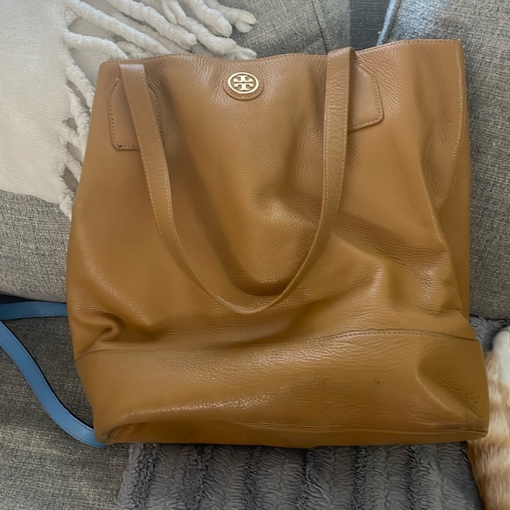 Brown Tory Burch bag